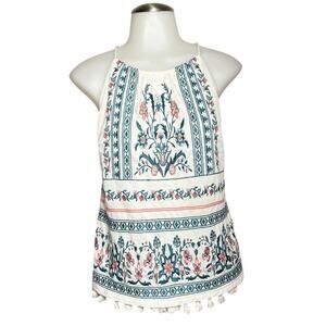Size small petite Skies Are Blue Boho top.